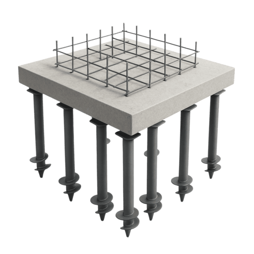 Свайно-винтовой фундамент в Москве